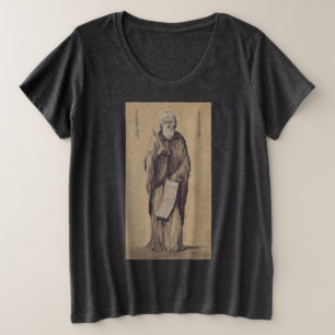 Ikone des heiligen Propheten Elija Heilige Kunst Große Größe T-Shirt