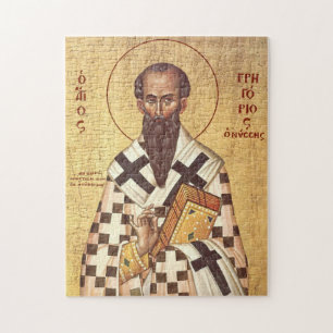 Ikone des hl. Gregor von Nyssa orthodox-christlich Puzzle