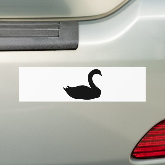 Ikone des schwarzen Schwans Autoaufkleber (Auf Auto)