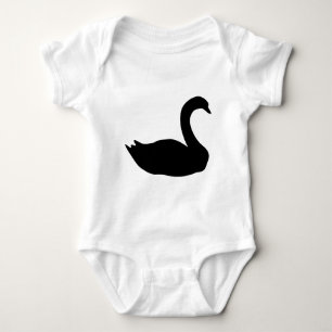 Ikone des schwarzen Schwans Baby Strampler