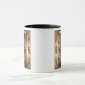 Ikone, die Abraham und die drei Engel darstellt Tasse (Zentrum)