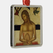 Ikone, die Christus im Grab darstellt Silbernes Ornament (Rechts)