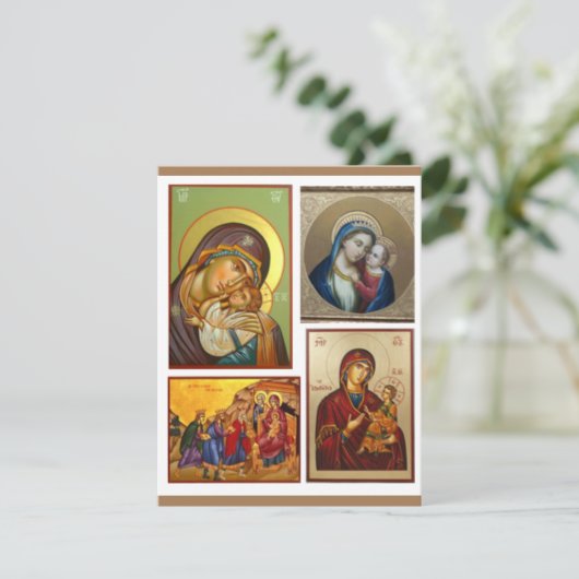 Ikone - Feiertagskarten Feiertagskarte (Stehend Vorderseite)