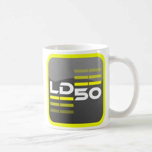 Ikone LD50/Prehiti Labradore LLC-Logo Kaffeetasse (Rechts)