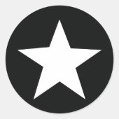 Ikone Runder Aufkleber (Vorderseite)