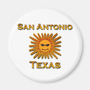 Ikone San Antonio Sun Magnet