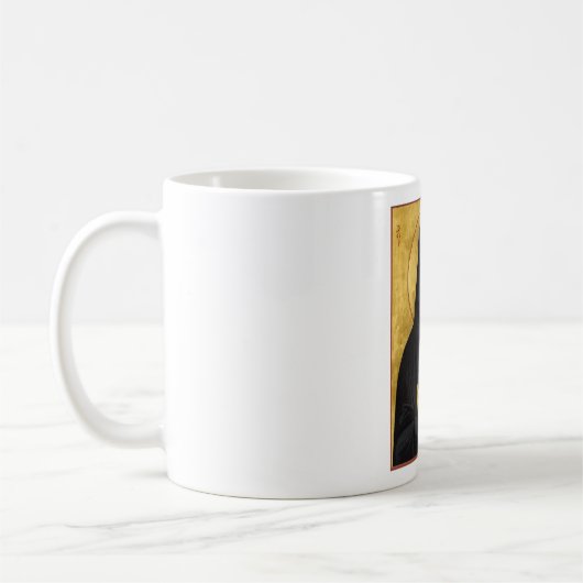 Ikone St. Nektarios Kaffeetasse (Links)
