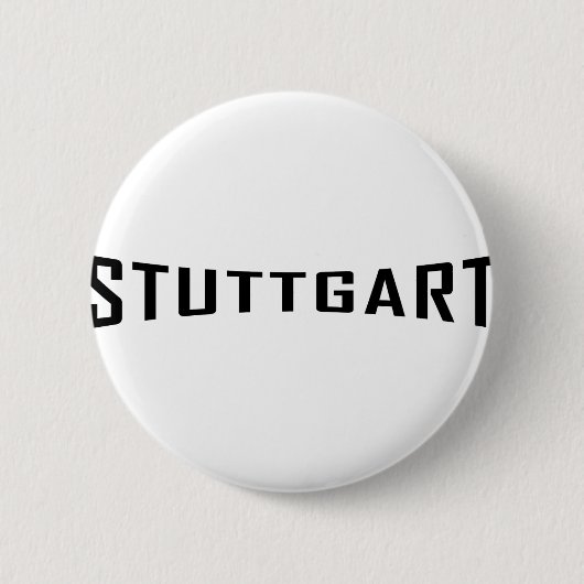 Ikone Stuttgarts Deutschland Button (Vorderseite)
