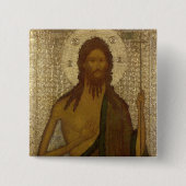 Ikone von Johannes der Vorläufer Button (Vorderseite)