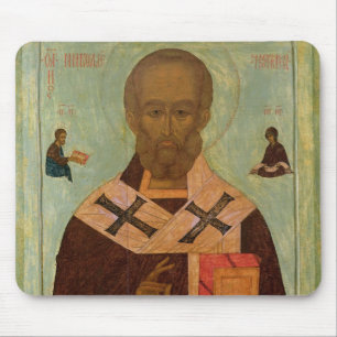 Ikone von Sankt Nikolaus Mousepad