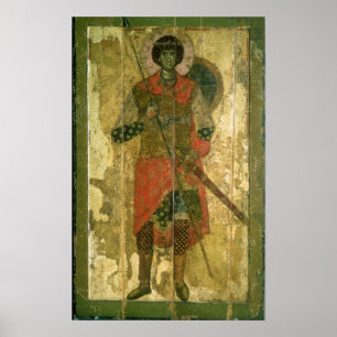 Ikone von St George, 1130-50 Poster