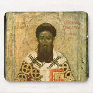 Ikone von St- Gregoryerzbischof von Saloniki Mousepad