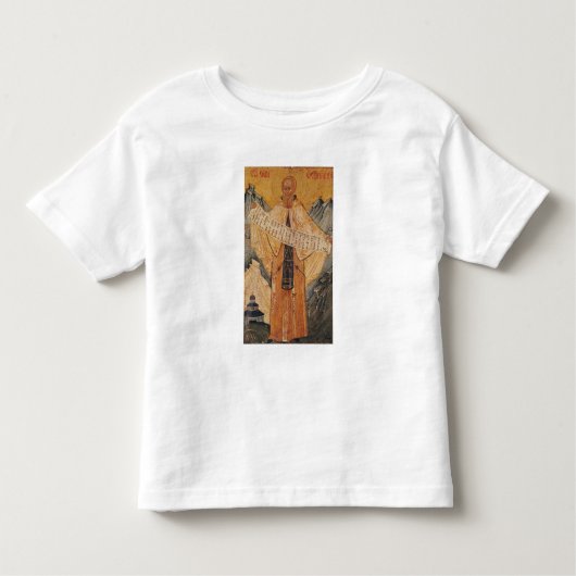 Ikone von St. Sabas von Jerusalem, 1572 Kleinkind T-shirt (Vorderseite)