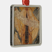 Ikone von St. Sabas von Jerusalem, 1572 Silbernes Ornament (Rechts)