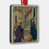 Ikone, welche die Ankündigung darstellt Ornament Aus Metall (Rechts)