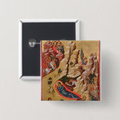 Ikone, welche die Geburt Christi darstellt Button (Vorne & Hinten)