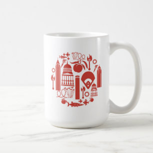 Ikonen Atlantas Georgia Kaffeetasse