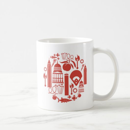 Ikonen Atlantas Georgia Kaffeetasse (Rechts)