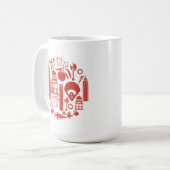 Ikonen Atlantas Georgia Kaffeetasse (Vorderseite Links)