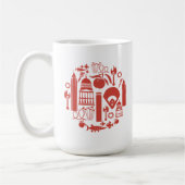 Ikonen Atlantas Georgia Kaffeetasse (Links)