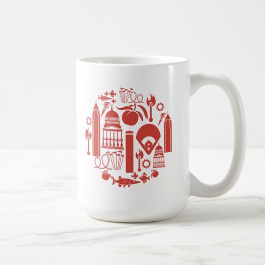 Ikonen Atlantas Georgia Kaffeetasse (Rechts)