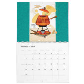 Ikonen der Mitte des Jahrhunderts Kalender (Feb 2027)