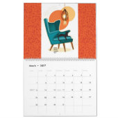 Ikonen der Mitte des Jahrhunderts Kalender (Mär 2027)