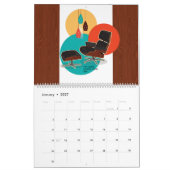 Ikonen der Mitte des Jahrhunderts Kalender (Jan 2027)