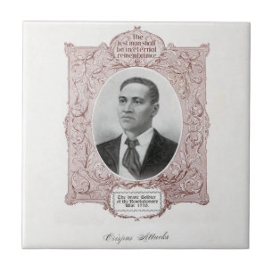 Ikonen der schwarzen Geschichte: Crispus Attucks,  Fliese