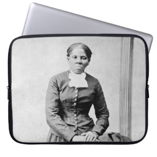 Ikonen der schwarzen Geschichte: Harriet Tubman, B Laptopschutzhülle