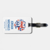 Ikonen Houstons Texas Gepäckanhänger (Rückseite horizontal)