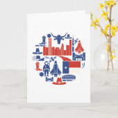 Ikonen Houstons Texas Karte (Gelbe Blume)