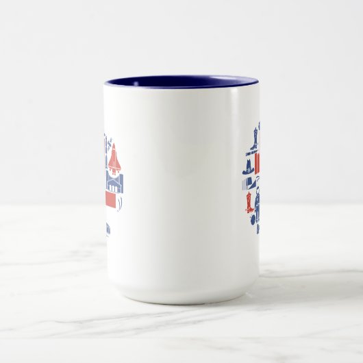 Ikonen Houstons Texas Tasse (Zentrum)