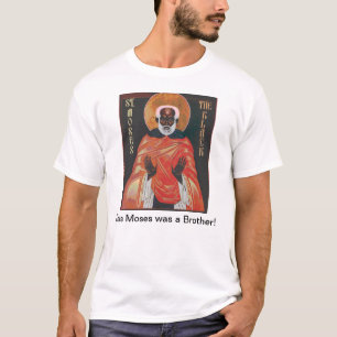 Ikonen-St. Moses das Schwarze T-Shirt