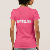 Ikonen-T - Shirt Sledders.com Fuscia (Rückseite)