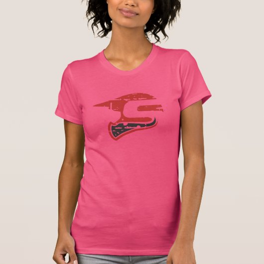 Ikonen-T - Shirt Sledders.com Fuscia (Vorderseite)