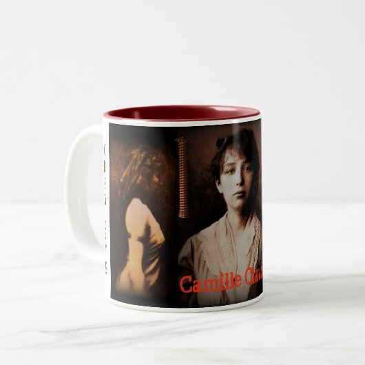 Ikonen-Tasse Camilles Claudel Zweifarbige Tasse (Vorderseite Links)