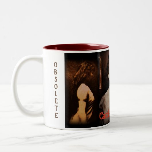 Ikonen-Tasse Camilles Claudel Zweifarbige Tasse (Links)
