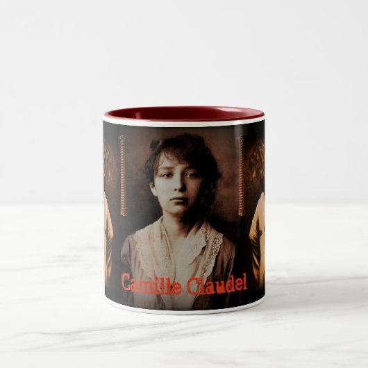 Ikonen-Tasse Camilles Claudel Zweifarbige Tasse (Mittel)