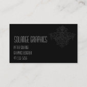 Ikonen-Visitenkarte Visitenkarte (Rückseite)