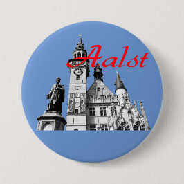 Ikonen von Aalst, Belgien Souvenir Button