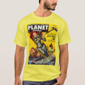 IKONENHAFTE RETRO SCI FI-ILLUSTRATION T-Shirt (Vorderseite)