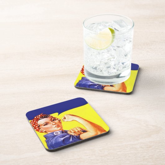 Ikonenhafter Rosie der Getränkeuntersetzer (Rechte Seite)