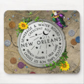 Ikonenhafter Wasserzähler New Orleans Mousepad (Vorne)