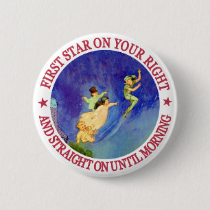 IKONENHAFTES BILD VON PETER PAN BUTTON