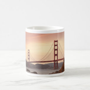 Ikonenhaftes Brücken-Golden Gate San Francisco Kaffeetasse