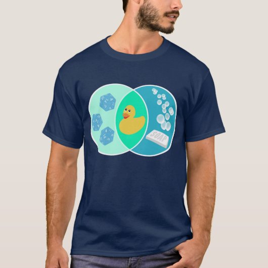 Ikonenhaftes Venn T-Shirt (Vorderseite)