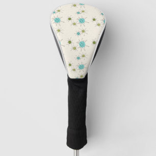 Ikonische Atomic Starbursts Driverabdeckung Golf Headcover