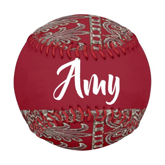 Ikonische Dekoration Baseball (Vorderseite)