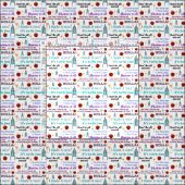 Ikonische Druckerei Stoff (Kachel)